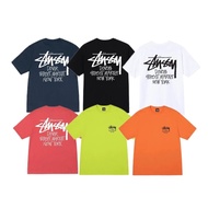 Stussy/Stussy 2026 Early Spring New Style Short-Sleeved T-Shirt Men's Women's Couple Tops Loose Two-