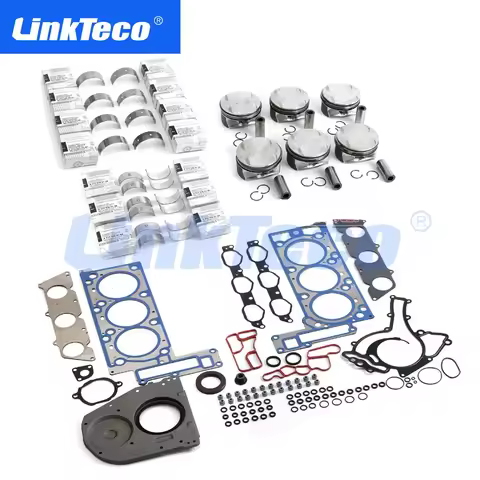 Engine Bearing Cylinder Head Full Gasket Set Piston Ring kit 3.5L STD Fit For Mercedes-Benz CLS350 C