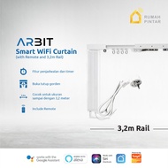 ARBIT - Smart WiFi motorized Curtain / Gorden Motor + Remote + Rail
