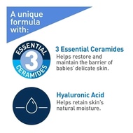 CERAVE for Baby Skincare Moisturizing Lotion 237ml | Moisturizing Cream 142g | Healing Ointment Diap