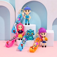 KPop Devil Hunter Peripheral Widget Rumi Mira Zoey PVC Keychain Backpack Decoration Widget Accessori