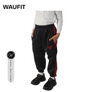 𝗞𝗔𝗞𝗜 𝗖𝗘𝗞𝗔𝗞 20~38 TrackSuit Kaki Cekak Sukan Kain Hitam Pra Sekolah~Dewasa Size