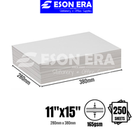 Drawing Paper 250s 11"x15" / A3 (100gsm / 135gsm / 165gsm) 250s Kertas Lukisan Drawing Sheets
