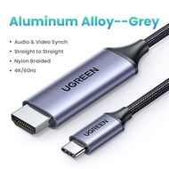 UGREEN 1.5m/2m USB C to HDMI 4K 60HZ USB Type C Thunderbolt 3 Adapter Type C to HDMI Cable for Macbo