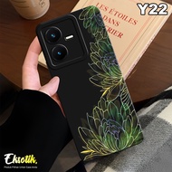 Case Vivo Y22 - Casing Vivo Y22 - Eksotik - Motif Lucu Aesthetic - Kesing Vivo Y22 - Silikon Karet L