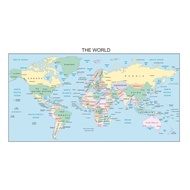 World Map - Wall Size