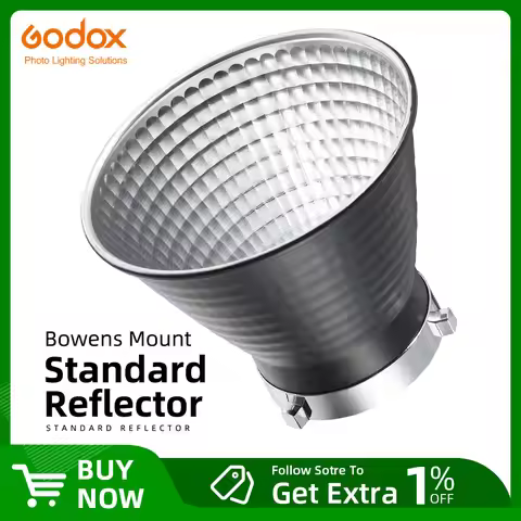 Godox 18cm Bowens Mount High Lighting Standard Reflector Lampshade Cover for SL-60W SL-150W SL-200W 