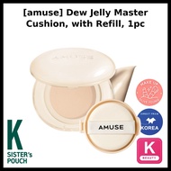 [amuse] Dew Jelly Master Cushion, with Refill, 1pc / Korean Cushion Foundation / Flawless Finish by 