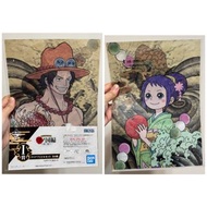 ⚠️Last one⚠️ ❗️清貨只限郵寄/順豐到付/葵涌廣場格仔鋪取貨❗️日版One Piece 海賊王和之國艾斯/小玉file (共2個）