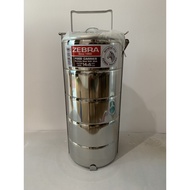 Zebra Stainless Steel Lunch Box Brand Size 14/5 Cm.