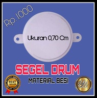 tutup segel drum besar 7cm 100pcs