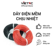 Dây điện silicon mềm chống cháy chịu nhiệt lên tới 200 độ 6AWG 7AWG 8AWG 10AWG 12AWG 14AWG 16AWG. 18