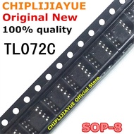 10PCS TL072C SOP8 TL072CDR TL072CD TL072 072 SOP-8 SMD ใหม่และต้นฉบับชิปเซ็ต IC