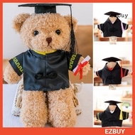 [ezbuy] 30CM Doll Graduation Gown Set with Tassels Hat Diploma DIY Plush Toy Cotton Doll Bachelor Un