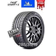 【Free Installation】MICHELIN 285/35/19  PILOT SPORT 4 S ( USA 🇺🇸 )NEW TYRE TIRE TAYAR