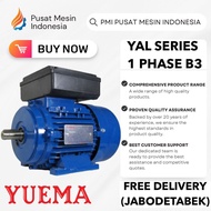 ELECTRIC MOTOR YUEMA YAL 2P 0.18KW 0.25HP 1 PHASE SINGLE PHASE 220/240V B3/ DYNAMO ELECTRIC MOTOR/ D