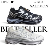 Salomon Gore-Tex men's hiking shoes white and blackWanita