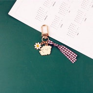 E04 Ins Korean Metal Keychain Airpods Key Ring