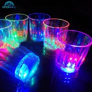 OPENMALL 1Pc 50ml Mini LED Flashing Plastic Beverage Wine Drink Cup Bar Decorative Party Club Mug E8