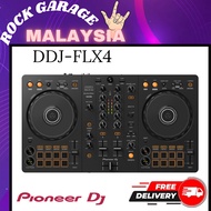 Pioneer DJ DDJ-FLX4 2-Deck Rekordbox And Serato DJ Controller - White / Black ( DDJ FLX4 / DDJFLX4 )