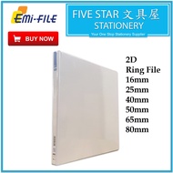 fivestar2u K2 EMI A4 2D Ring File 16mm 25mm 40mm 50mm 65mm 80mm Office 2D Ring file K2 File Arch Fil