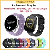 Color Strap for Amazfit Bip5 Bip 5 Unity / Amazfit GTR4 , GTR3 , GTR 3pro / Amazfit GTR2 , GTR 2e , 