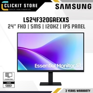 SAMSUNG 24" Essential Monitor S3 S32GF FHD 120Hz / IPS Monitor 120Hz | 5ms | HDMI | LS24F320GAEXXS