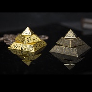 Pyramid Fidget Spinner Desktop Ornaments Ancient Egypt Desktop Fidget Spinner Retro Pyramid Fidget S