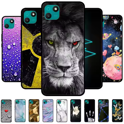 Soft Phone Cover For Wiko T10 Case T 10 Funda TPU Cool Lion Black Silicone Edge Coque for Wiko T10 W