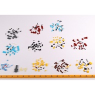 T2035-36 Chicken Eating Building Blocks Assembly Gun MP5 Submachine Gatling Boys' Toy ABS Plastic Ed