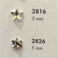 lv 8pc Bintang Hotfix Swarovski Elements 2816 2826 5mm