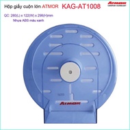 Large roll paper holder, blue Atmor toilet paper box KAG-AT1008
