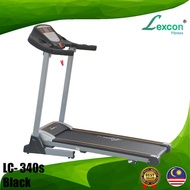 Lexcon Fitness Motorized Folding Treadmill Running Machine with Body Fat Test(black)