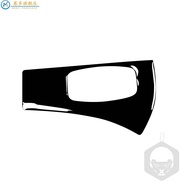 For 2009-2016 BMW Z4 E89 Ignition Switch Piano Black Car Interior Design Modification Decorative Acc