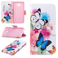 XICCI for Samsung J6 Plus/J4 Plus/A6 Plus/J8 2018/J6 2018/J4 2018 Phone Case Magnetic Wallet Leather