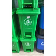 TONG SAMPAH Bertutup buka dgn kaki size 30liter