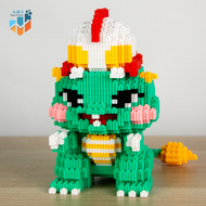 SMY Toystown Godzilla Ultraman Medium Mainan Bangunan Nano Block Bricks Mainan Edukasi Balok Susun M