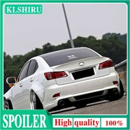 For Lexus IS Series IS250 IS300 IS350 Spoiler 2006-2011 carbon fiber Unpainted Primer Color Exterior