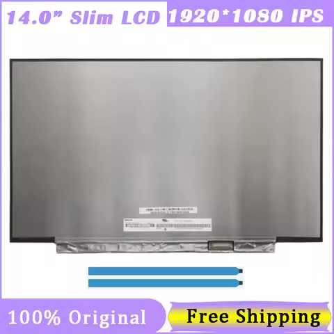 14.0" Slim 30Pin Screen N140HCE-EN2 Rev.C2 N140HCE EN2 Laptop Screen 1920*1080 FHD IPS