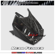 Carbon fiber Motorcycle Fairing Panel Rear Fender Mudguard Cover Tire Wheel Splasher For HONDA CBR10