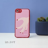 INJOYmall for iPhone 7+ / 8+ 愛的分不開粉色 耐撞擊邊框手機殼