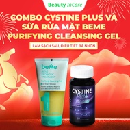 COMBO Cystine Plus and BeMe Purifying Cleansing Gel - Deep Cleansing, Sebum Regulating
