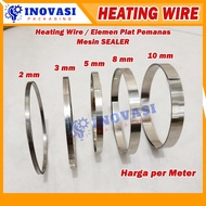 Heating wire 2mm 3mm 5mm 8mm 10mm wire plate sealer Heating element