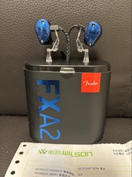 Fender FXA2 In-Ear Monitor 動圈 單元 監聽 入耳式 耳機 有線 3.5mm 非藍牙 No Bluetooth
