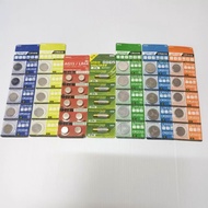 Bateri Litium CR 2032/2016/2025/1620/1632/1616/1220/2450/2430/LR41/LR44/AG10/23A-12V/27A-12V (1 pcs)