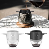 [noels1.sg] Stainless Steel Pour Over Coffee Dripper Paperless Coffee Filter Coffee Funnel