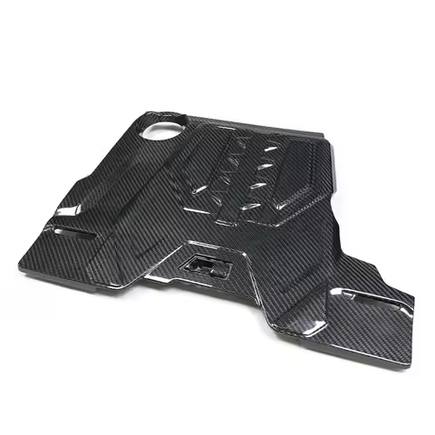 For BMW F90 M5 Engine Cover Dry Carbon Fiber M8 F91 F92 F93 Exterior Front Engine Hoods Trim Replace