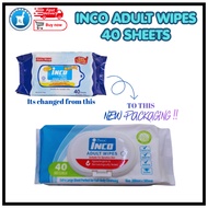 Inco Adult Wipes 40 sheet