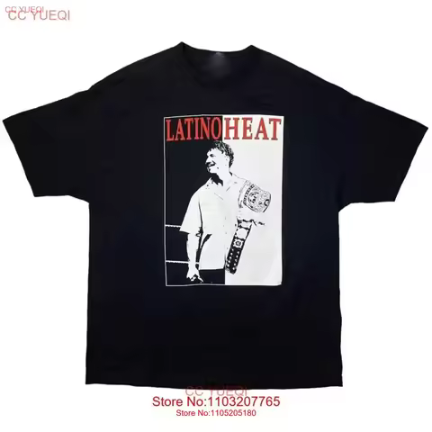 EDDIE GUERRERO LATINO HEAT T Shirt Cotton For All Size S 4Xl AR238 vintage Washed Casual Versatile S