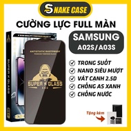 Samsung A02s / A03s tempered glass full screen protector, screen protector